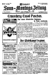 Wiener Sonn- und Montags-Zeitung