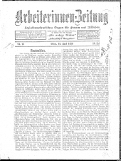 Arbeiterinnen Zeitung