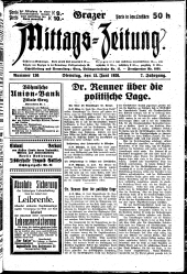 Grazer Mittags-Zeitung