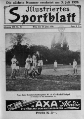 Illustriertes (Österreichisches) Sportblatt