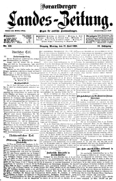 Vorarlberger Landes-Zeitung