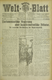 (Neuigkeits) Welt Blatt