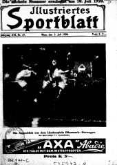 Illustriertes (Österreichisches) Sportblatt