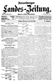 Vorarlberger Landes-Zeitung