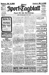 (Wiener) Sporttagblatt