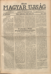 Becsi Magyar Ujsag (Wiener Ungarische Zeitung)