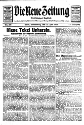 Die neue Zeitung