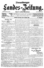 Vorarlberger Landes-Zeitung