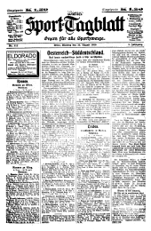 (Wiener) Sporttagblatt