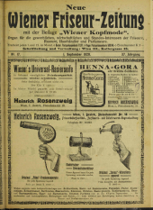 Neue Wiener Friseur-Zeitung