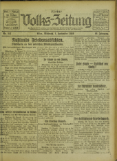 (Österreichische) Volks-Zeitung