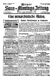 Wiener Sonn- und Montags-Zeitung