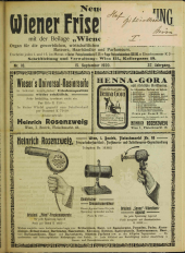 Neue Wiener Friseur-Zeitung