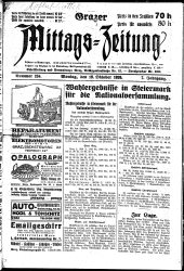 Grazer Mittags-Zeitung