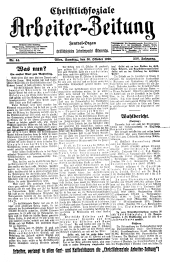 Christlich-soziale Arbeiter-Zeitung