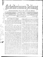 Arbeiterinnen Zeitung