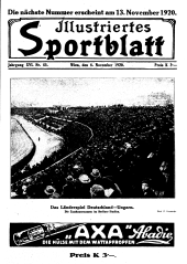 Illustriertes (Österreichisches) Sportblatt