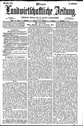 Wiener Landwirtschaftliche Zeitung