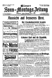 Wiener Sonn- und Montags-Zeitung