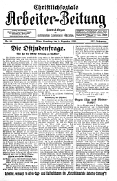 Christlich-soziale Arbeiter-Zeitung