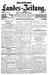 Vorarlberger Landes-Zeitung