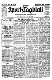 (Wiener) Sporttagblatt