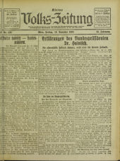 (Österreichische) Volks-Zeitung