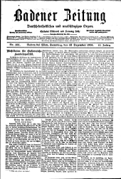 Badener Zeitung
