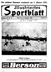 Illustriertes (Österreichisches) Sportblatt