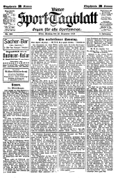 (Wiener) Sporttagblatt