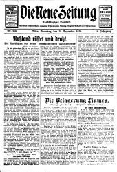 Die neue Zeitung