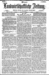 Wiener Landwirtschaftliche Zeitung