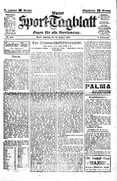 (Wiener) Sporttagblatt