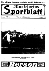 Illustriertes (Österreichisches) Sportblatt