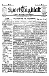 (Wiener) Sporttagblatt