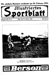 Illustriertes (Österreichisches) Sportblatt