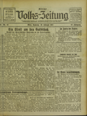 (Österreichische) Volks-Zeitung