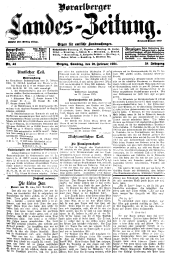 Vorarlberger Landes-Zeitung