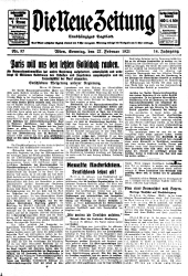 Die neue Zeitung