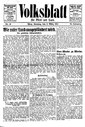 Volksblatt für Stadt und Land