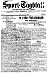 (Wiener) Sporttagblatt