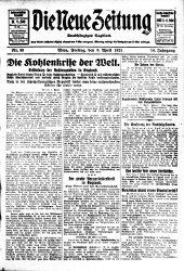 Die neue Zeitung