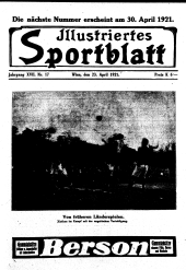 Illustriertes (Österreichisches) Sportblatt