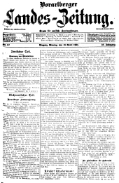 Vorarlberger Landes-Zeitung