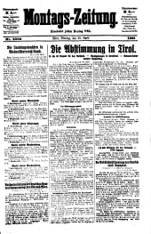 Montags Zeitung