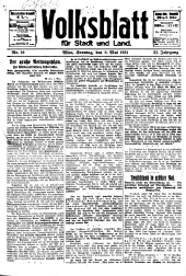 Volksblatt für Stadt und Land