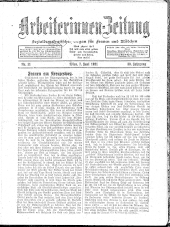 Arbeiterinnen Zeitung