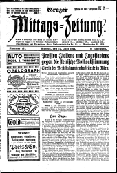 Grazer Mittags-Zeitung
