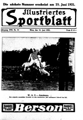 Illustriertes (Österreichisches) Sportblatt