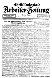 Christlich-soziale Arbeiter-Zeitung